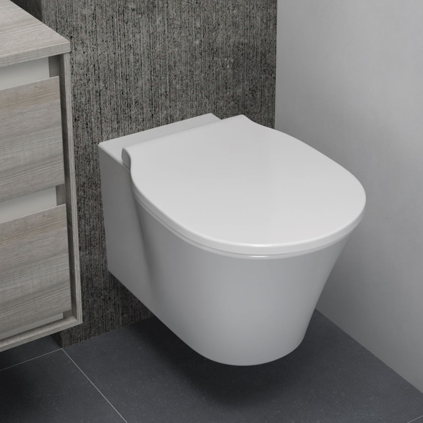 Lifestyle image of Ideal Standard Connect Air Wall-Hung Toilet